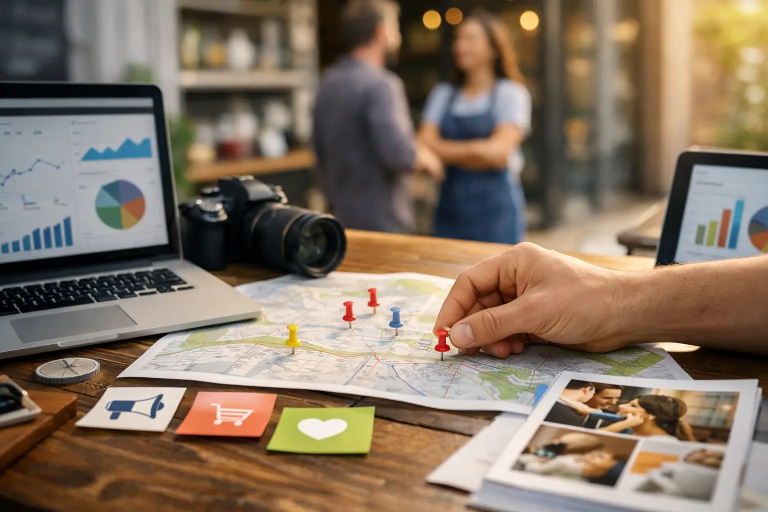 Kampagne für lokale Unternehmen, die wirkt