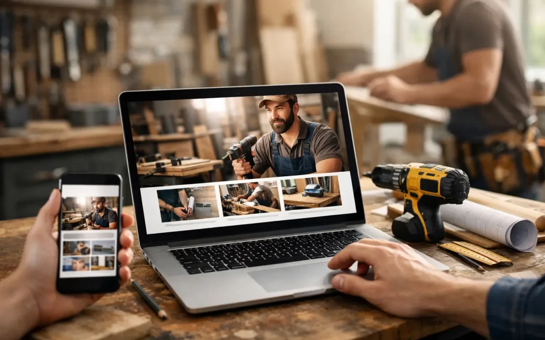 Webdesign für Handwerksbetriebe, das verkauft