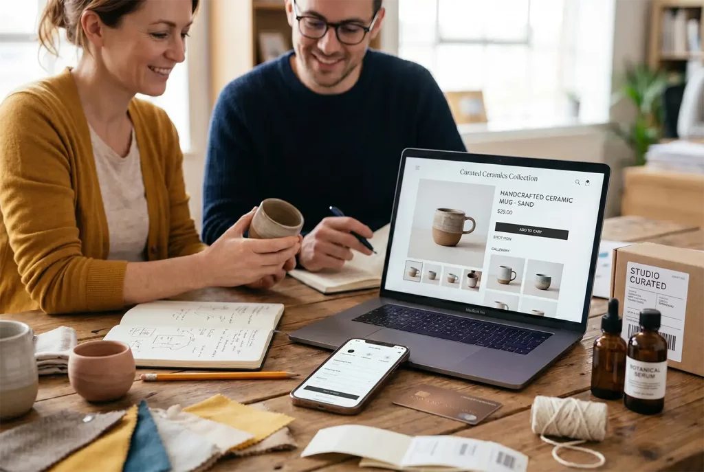 Produktseite und Checkout im Onlineshop klar und verkaufsstark gestalten