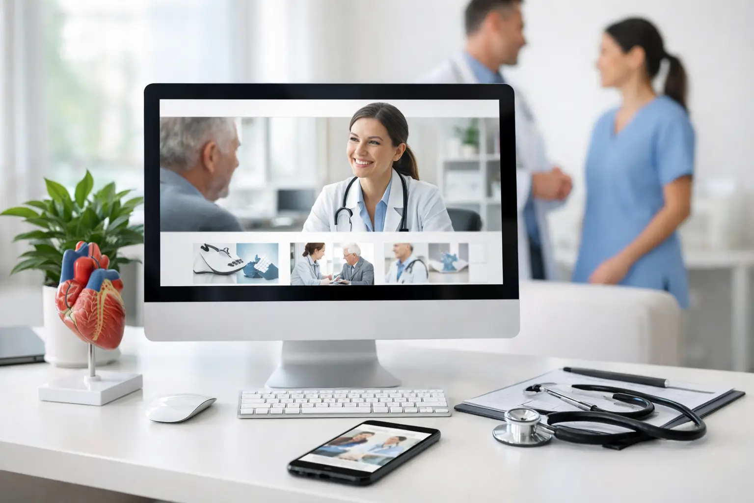 Webdesign für Arztpraxen, das Vertrauen schafft