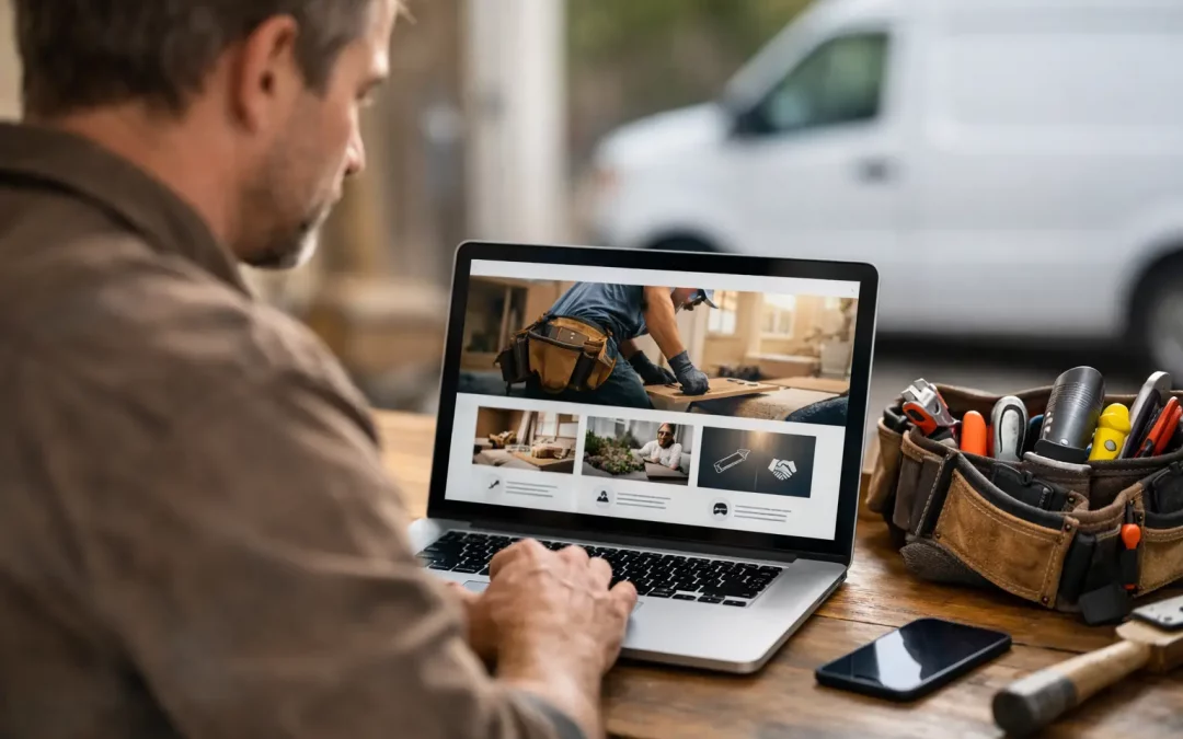 Webdesign für Handwerker, das Aufträge bringt